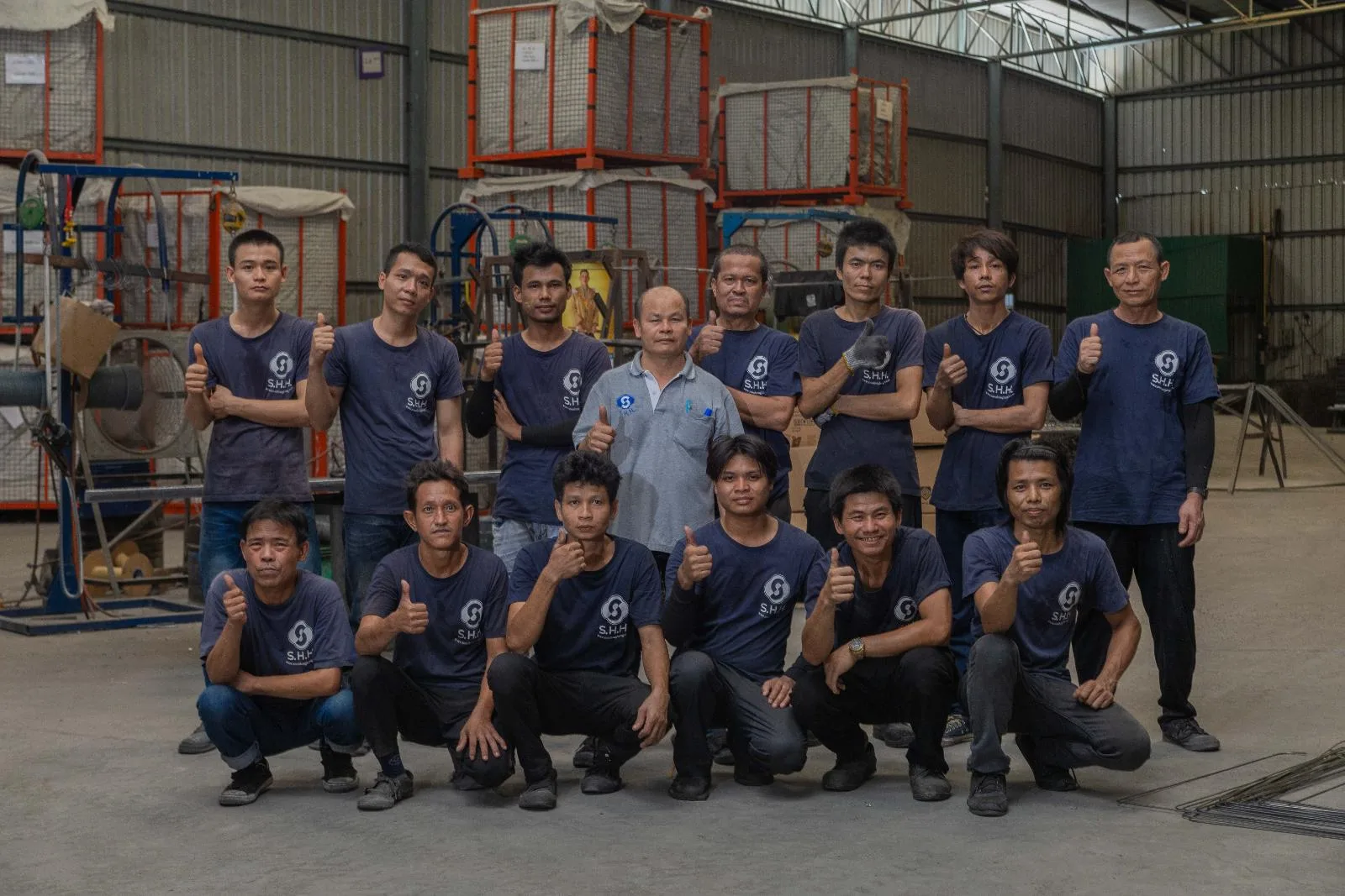 ทีมงาน Bed House & Co. ที่โรงงานบางพลี